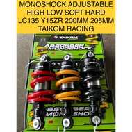Y15ZR ADJUSTABLE MONOSHOCK ABSORBER TAIKOM 200MM 205MM MONO FOR Y15ZR LC135