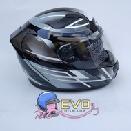 ZEUS ZS813 BLK AN1 SILVER