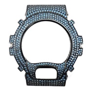 Custom G Shock Watch DW-6900 Series Blue Diamond Bezel Watch Replacement
