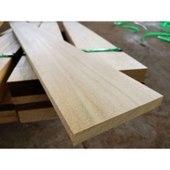 44(T)mm × 195(W)mm Chengal Solid Wood Timber Smooth Finish = 2' to 6'(L)Feet Kayu Cengal
