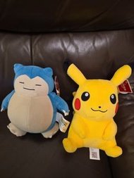 Pokemon 比卡超 & 卡比獸 公仔