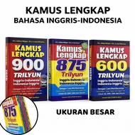 Large and Small English Dictionary Complete English-Indonesian Dictionary/ Foreign Dictionary/