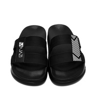 Majazi Sandal Pria Casual - Lisbon Full Black