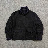 Comme Ca Ism - Men's Suede Sherpa Jacket Thick Warm Winter Winter Second Used Original - JX825