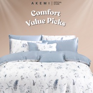AKEMI TENCEL™ Lyocell HeiQ Allergen Serene Quilt Cover Set | 1200TC (Super Single/Queen/ King)