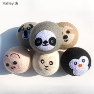[Valley] Wool Laundry Dryer Ball Reusable Laundry Ball Fabric Softener Ball Reduce Wrinkles And Stat