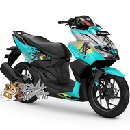 Decal Vario 160 Full Body Stiker Full Body Motor Honda Vario 160 ABS non ABS - Grafis Hayabusa