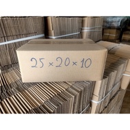 25x20x10 Combo of 50 carton boxes, packing code paper boxes, cheap packing carton boxes