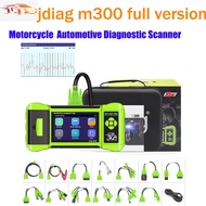 Baru In Stock 2024 JDiag M300 Motorcycle Diagnostic Tools For JDiag M300 Clear Fault Service Fault C