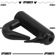 OPTIMISTI 200PCS Clevis Snaps, 13mm Lightweight Rotating Snaps, Portable Black Plastic Fast Change S