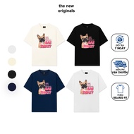 Relaxed Fit The New Originals T-Shirt "Bulldog Are You Gonna Eat That" - MH2798MH