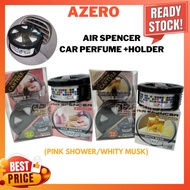 Air Spencer Japan Car Perfume+Holder Car Perfume (Pink Shower/Whity Musk)
