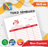 Nota Toko Sembako Kelontong | Siap Kirim | Grosir  |  Murah  |  1 & 2 ply |  Percetakan  Narendra
