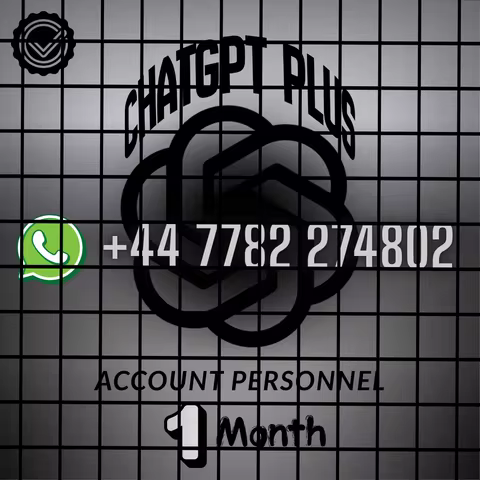ChatGPT Plus – 1 Month Access | Global Account | Digital Product