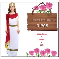 Children Ancient Greek Goddess Performance Costume Egyptian Pharaoh Arab Robes Costume Exotic Hallow