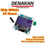 Blue 0.96 inch OLED LCD Display 4 pins I2C Interface Arduino