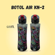 Kn -2 WATER Bottle 600 ML | Cute Drinking Bottle | Drinking Place 600 ML | 600 ML drinking water Tum