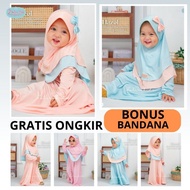 Baju Gamis Bayi perempuan NEWBORN  2 TAHUN Original zalira Kids