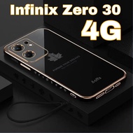 Promo Case Infinix Zero 30 4G / Infinix Zero 30 5G Softcase Mapel Plating Pelindung Back Cover