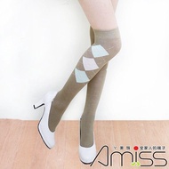 Amiss Zhongtong Girls Cotton Socks-Gran (Khaki) B703-17