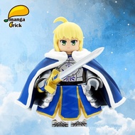 Hot Sale [Sold Out No Replenishment] [Game] Third Party Minifigure Knight King saber O9RS