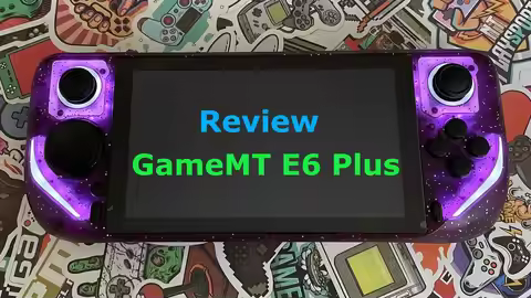 E6 Plus Handheld Console - 2GB+32GB RK3566 SoC, Retro Gaming for PS1/PS2/PSP/N64, Preloaded 1000+ Ga