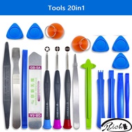 Tools 20 in 1 Mobile Phone Repair Screwdriver Tools Kit Spudger Pry Opening Tool Set Phone repairing