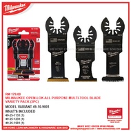 Milwaukee Open Lok Multi-Tool Accessories Variety Combo Set / M12 FMT Accessories