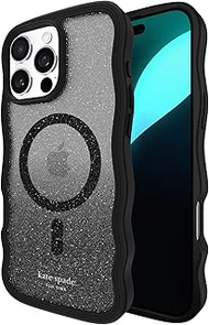 Kate Spade New York iPhone 16 Pro Max Case - Compatible with MagSafe - Designer Phone Case - Wavy Ni