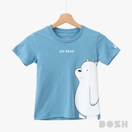 DOSH KIDS T-SHIRTS WE BARE BEARS เสื้อยืดคอกลมเด็ก DBBBT5025-BU24 (4-12)