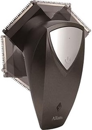 Macross MEBM-70 Compact Self Hair Cutter, 360° Haircut, Black, Approx. W 2.4 x D 2.4 x H 4.3 inches 