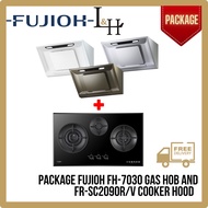 [BUNDLE] FUJIOH FH-GS7030SV Gas Hob 88cm And FR-SC2090R/V Chimmey Cooker Hood 90cm