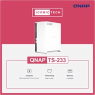 ask b4 order QNAP TS-233 0TB~8TB 2-Bay NAS Enclosure Kits Options for pre-configure/onsite