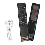 Solar-Powered Remote Control for Samsung Smart TV with Type C Fast Charging, Rechargeable, Voice Con