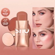 【Am-az】Dual-Use Blush and Lipstick Stick – Matte Pearl Blush for Lips and Cheeks