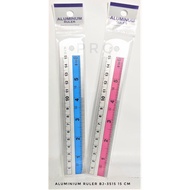 Pembaris Aluminium / Aluminium Ruler 15cm / 20 cm / 30cm & Pembaris Besi / Steel Ruler 15cm/30cm - R