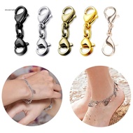 EC 8 Pcs Double End Lobster Clasp Necklace Shortener Clasp Bracelet Extension Clasp Chain Extender D