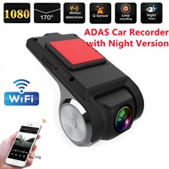 [In Stock]【with ADAS】Car Recorder HD 1080P Dash Cam Camera USB Android Navigation DVR with Night Vis