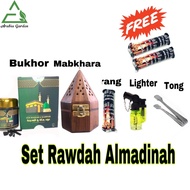 Set Bukhoor Rawdh Al Madinah / Bukhoor set Murah