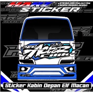 Elf Truck Front Stickers - Truck Variation Stickers - Customizable Stickers