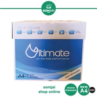 [Carton] Ultimate-Copier Paper A4 Size 80 Gsm. Contains 5 Reams.