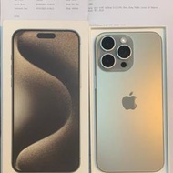 行貨、有單 iPhone 15 Pro Max 1TB 原色