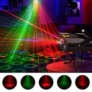 16 Pattern Mini Party Laser Projector Voice control  Audio Music Show Laser Stage Light Christmas Pa