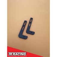 CARBON ADJUSTABLE BATTERY HOOK HOLDER - FOR XRAY-X4 / SNRC-MTS