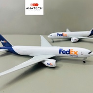 Model Airplane "Boeing 777 FedEx Express global transport company FEDEX" High Quality Alloy Scale 1: