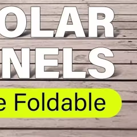 ​30W/40W 5V Foldable Solar Panel Portable Battery Phone Charger PD 20W QC 3.0 5V 9V 12V IP67 Waterpr