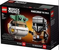Star Wars Lego 75317 The Mandalorian™ & The Child BrickHeadz 系列 星球大戰 有型 擺設 裝飾品 成人 兒童 玩具 收藏 Mando 曼達洛