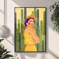 F-Frida K-Kahlo Poster Holiday Gifts Decoration Designed For Home Restaurant Office Space Wall Art