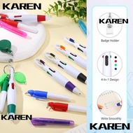 KAREN1 Nurse Badge Set, Portable Retractable Nurse Pen Pack, Gift Keychain Lanyard Nurse Badge Clip