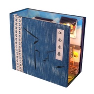 Wooden glue included - DIY Dollhouse assembled wooden house model - TC10 Creative epop_up Book Giang